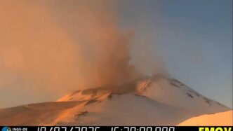 Frequenti scosse sismiche sul versante Nord-Est dell'Etna: l'attività vulcanica in aumento