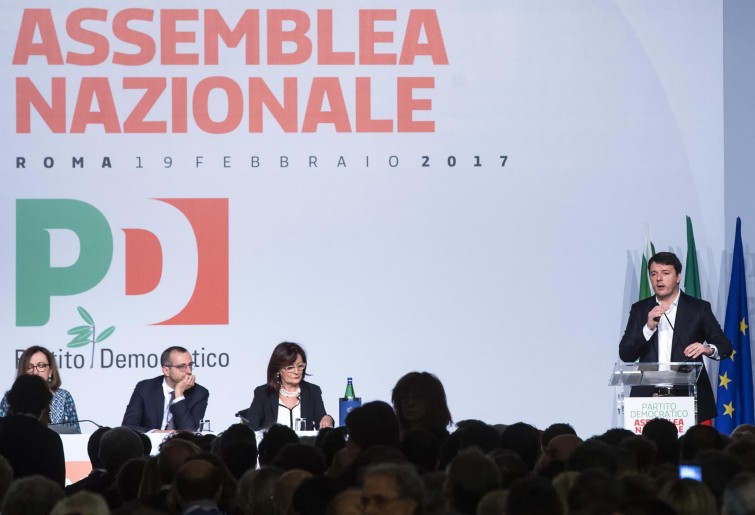 La mappa delle alleanze, Martina con Renzi, Damiano con Orlando