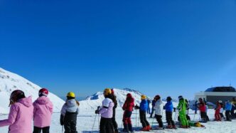 Scuola di Castellalto-Cellino: 150 studenti in pista per un'intensa settimana di sci a Campo Imperatore