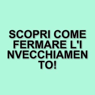 I quattro segreti per rallentare l'invecchiamento dopo i 45 anni