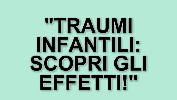 L'impatto dei traumi infantili sullo sviluppo cerebrale: nuove scoperte scientifiche